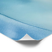 Blauer Mond Poster (Ecke)