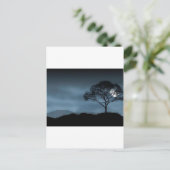 BLAUER MOND POSTKARTE (Stehend Vorderseite)