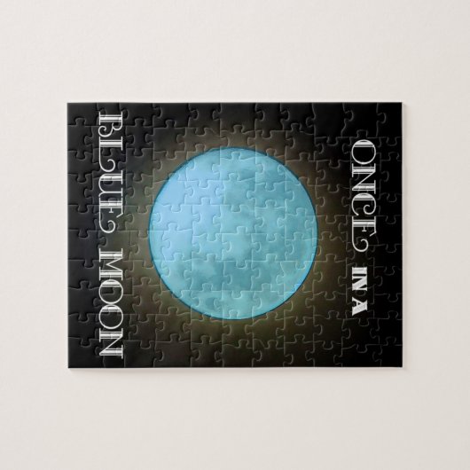 "Blauer Mond " Puzzle (Horizontal)
