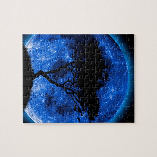 Blauer Mond Puzzle (Horizontal)