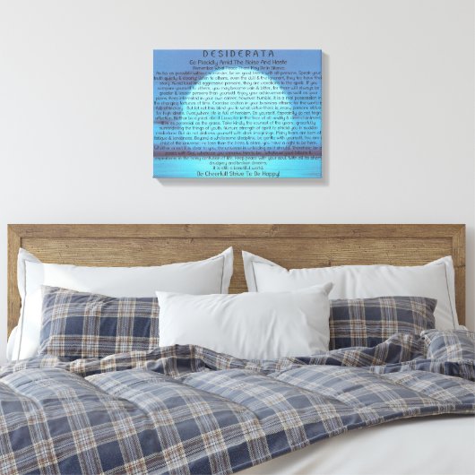Blauer Mond steigt auf Leinwand (Insitu (Schlafzimmer))