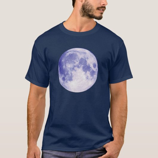 Blauer Mond T-Shirt (Vorderseite)