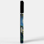 Blauer Mond und Nachtadler Case-Mate iPhone Hülle (Rückseite / Rechts)