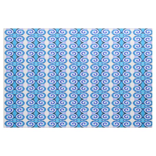 Blauer Mondlicht Stoff (Yard (91,4 cm))