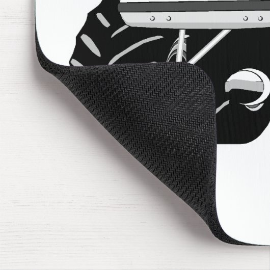 BLAUER MONSTER-LKW MOUSEPAD (Ecke)