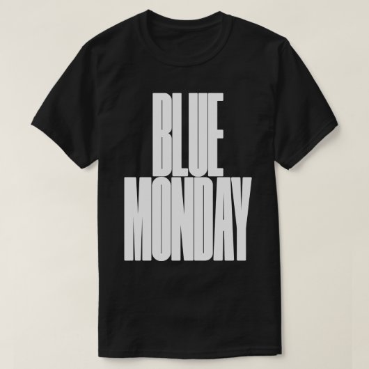 BLAUER MONTAG T-Shirt (Design vorne)