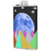 Blauer Moon Hip Flask Flachmann (Links)