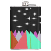 Blauer Moon Hip Flask Flachmann (Rückseite)