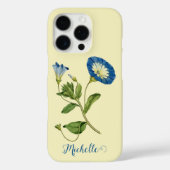 Blauer Morgenglanz Botanische Illustration Case-Mate iPhone Hülle (Rückseite)