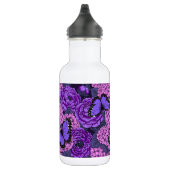 Blauer Morpho-Garten 2 Edelstahlflasche (Rechts)