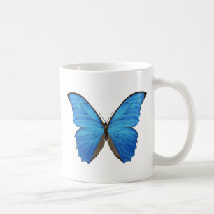 Blauer Morpho Schmetterling Kaffeetasse