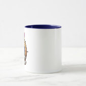 Blauer Mug "Arsène der Paon" Tasse (Zentrum)