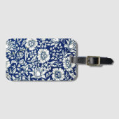 Blauer Mund Gepäckanhänger (Vorderseite (Horizontal))