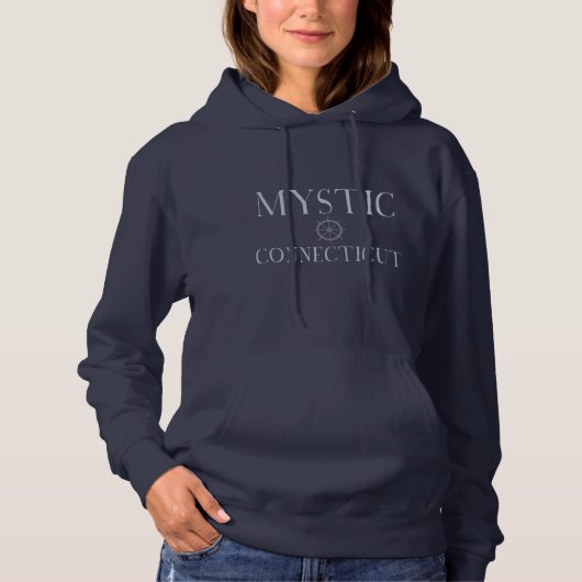 Blauer mystischer Connecticut T - Shirt (Vorderseite)