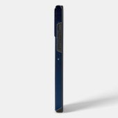 Blauer Nachthimmel iPhone Hülle (Linke Seite)