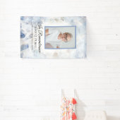 Blauer Nagel: Beerdigung des Lebens Banner (InSitu)