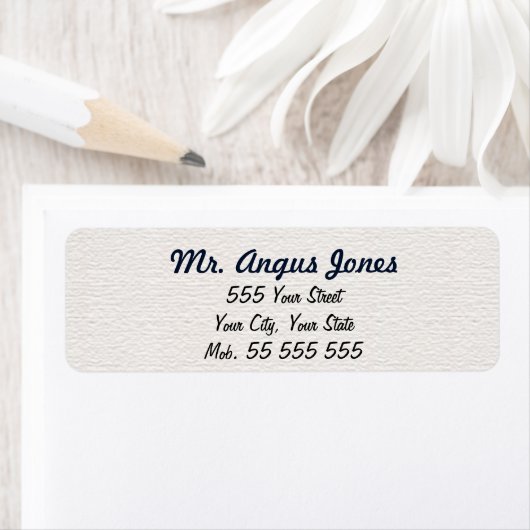 Blauer Name der einfachen weißen Struktur (Insitu)