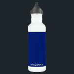 Blauer Name der Libelle Edelstahlflasche<br><div class="desc">Blauer Name der Libelle</div>