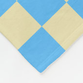 Blauer Name des Musters für das hintere ästhetisch Fleecedecke (Ecke)