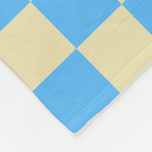 Blauer Name des Musters für das hintere ästhetisch Fleecedecke (Ecke)