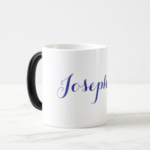 Blauer Name Josephine Morphing Tasse