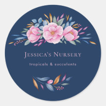 Blauer Navy Blütenrosa Farbe der Blume