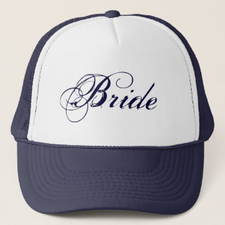Blauer Navy-Theme-Hut Truckerkappe