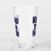 Blauer Nebel Behielt das Glaubenssymbol, Glas (Links)