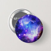 Blauer Nebel Button (Vorne & Hinten)