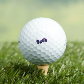 Blauer Nebel-Cody-Name, Golfball (Insitu T-Shirt)