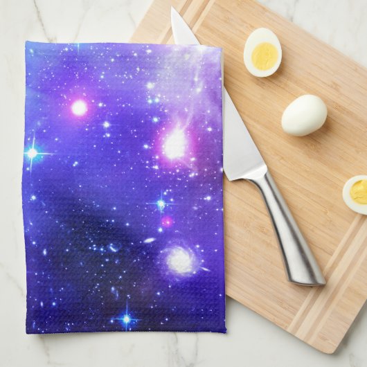 Blauer Nebel Handtuch (Viertel Falte)