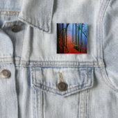 Blauer Nebel in gestrichenem Wald Button (Beispiel)