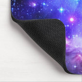 Blauer Nebel Mousepad (Ecke)