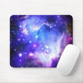 Blauer Nebel Mousepad (Mit Mouse)
