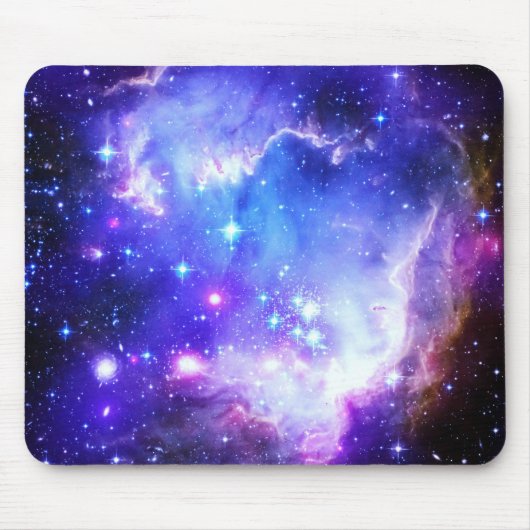 Blauer Nebel Mousepad (Vorne)