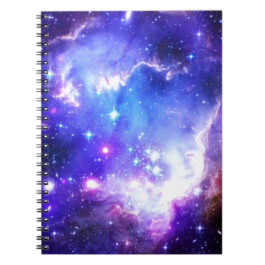 Blauer Nebel Notizblock (Vorderseite)