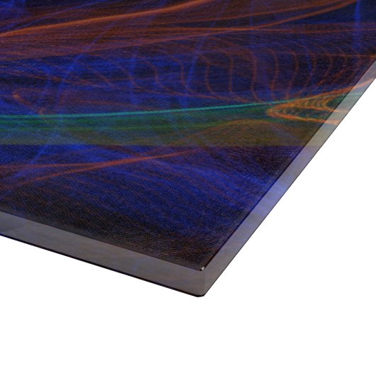 Blauer Nebel Schneidebrett (Ecke)