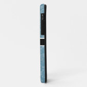 Blauer Nebel+Weibliches Case-Mate iPhone Hülle (Hinten/Links)