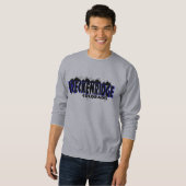 Blauer NeonSchmutz Breckenridge Colorado Sweatshirt (Vorne ganz)