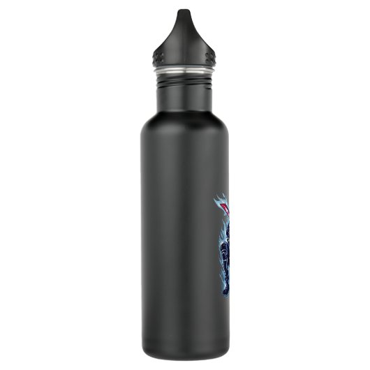 Blauer Ninja Edelstahlflasche (Links)