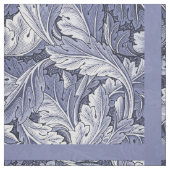 Blauer Nouveau Acanthus Leaf Muster Fabric Stoff (Muster)