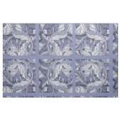 Blauer Nouveau Acanthus Leaf Muster Fabric Stoff (Fat Quarter (45,7 x 55,9 cm))