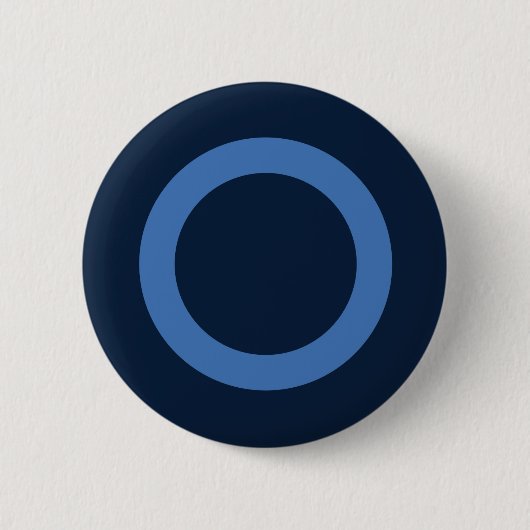 Blauer November | Blue November Button (Vorderseite)