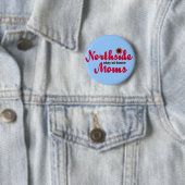 Blauer NSAHM Logo-Knopf Button (Beispiel)