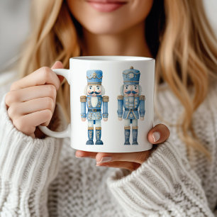 Blauer Nussknacker Weihnachten Kaffeetasse
