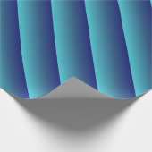 Blauer Ober-Verlauf Geschenkpapier (Ecke)