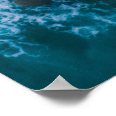 BLAUER OCEAN POSTER (Ecke)
