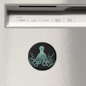 Blauer Oktopus-Magnet Magnet (In Situ (Geschirrspüler))