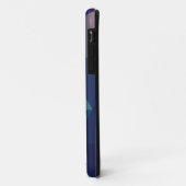 Blauer Ombre geeigneter Mädchen-Telefon-Kasten Case-Mate iPhone Hülle (Hinten/Links)