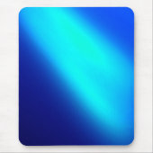 Blauer Omermondlicht Doppelstreifen Mousepad (Vorne)